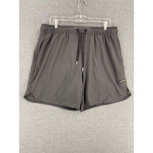 Legends Luka Shorts Mens XL 6"Gray Lined Athletic Performance Training Gym